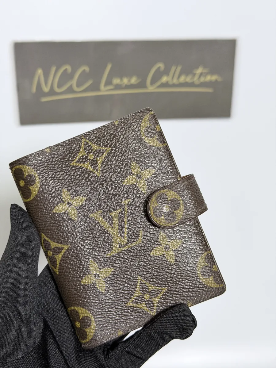 Louis Vuitton Monogram Mini Agenda Cover/Card Wallet
