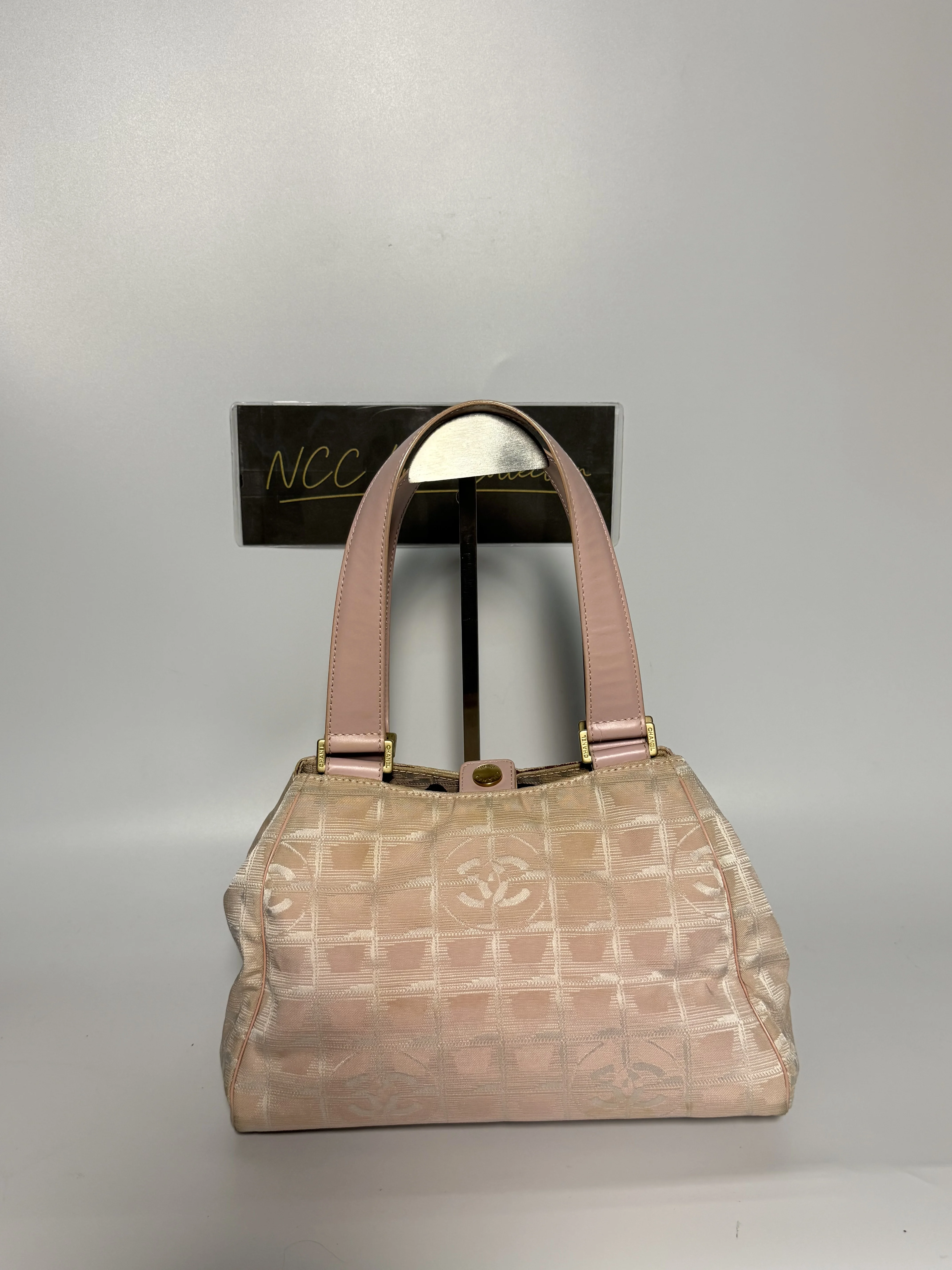 Chanel Travel Line Pink Shoulder Bag