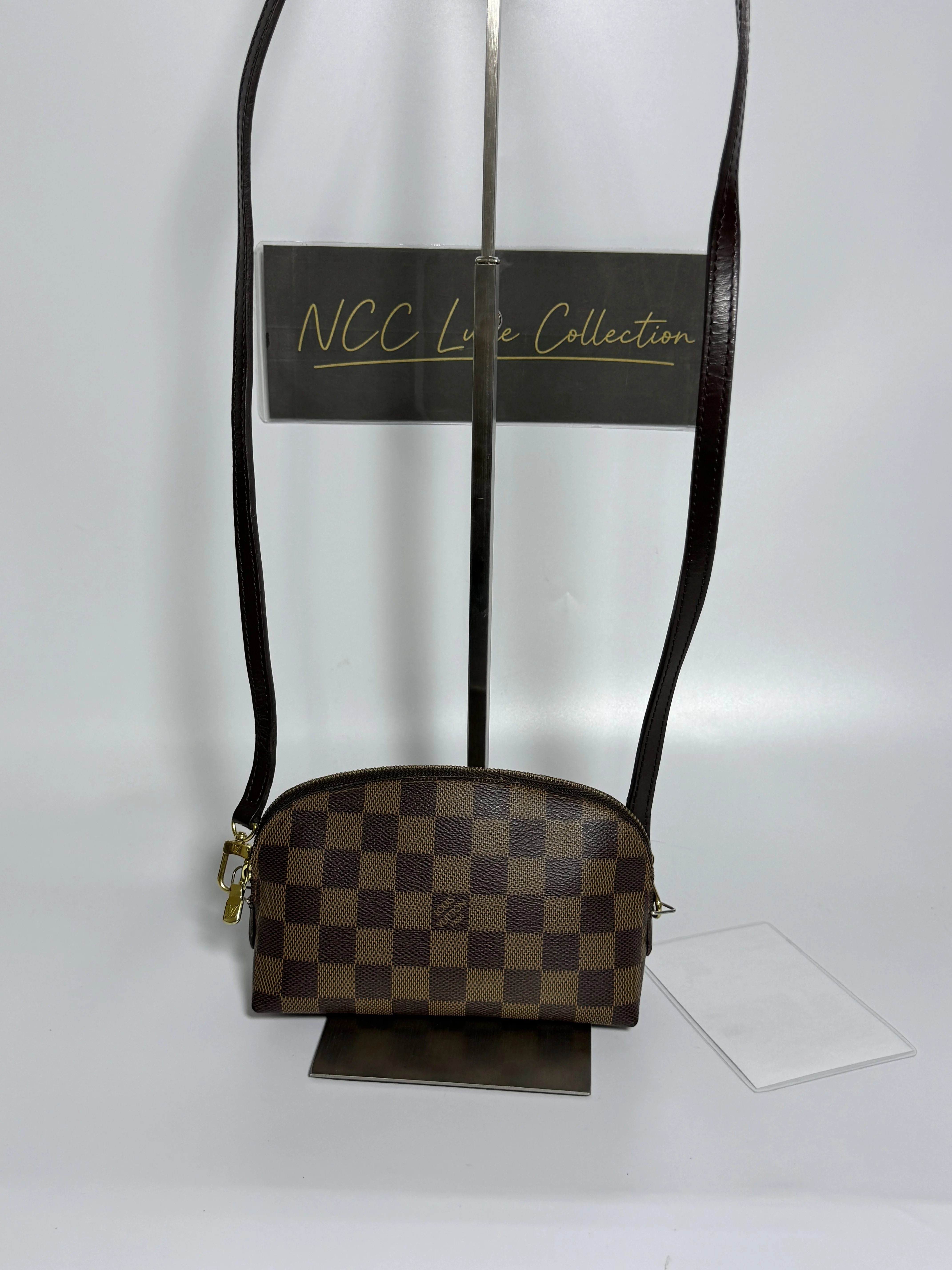 LV Cosmetic Pouch Damier Ebene