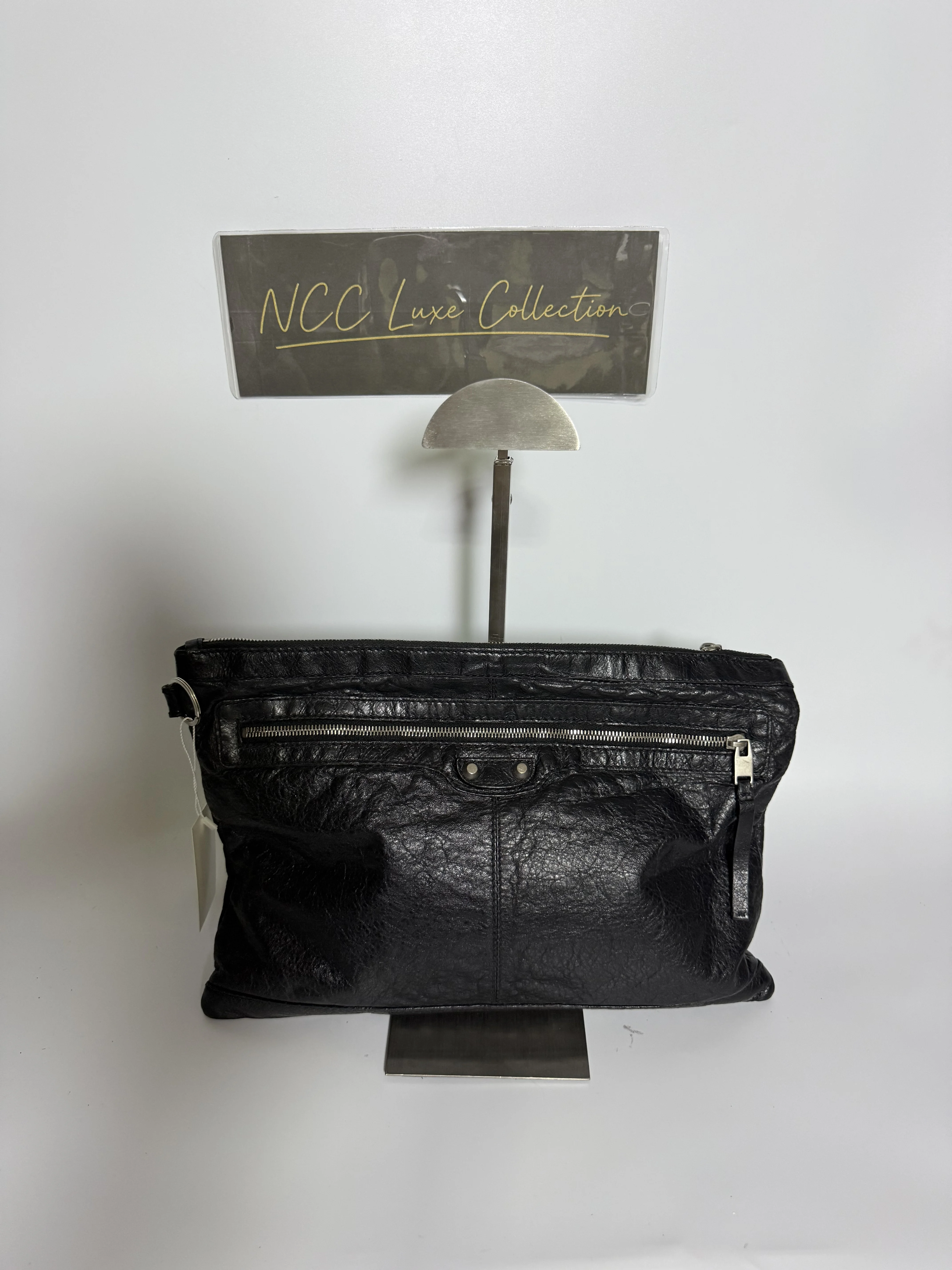 Balenciaga Classic L Clutch Black