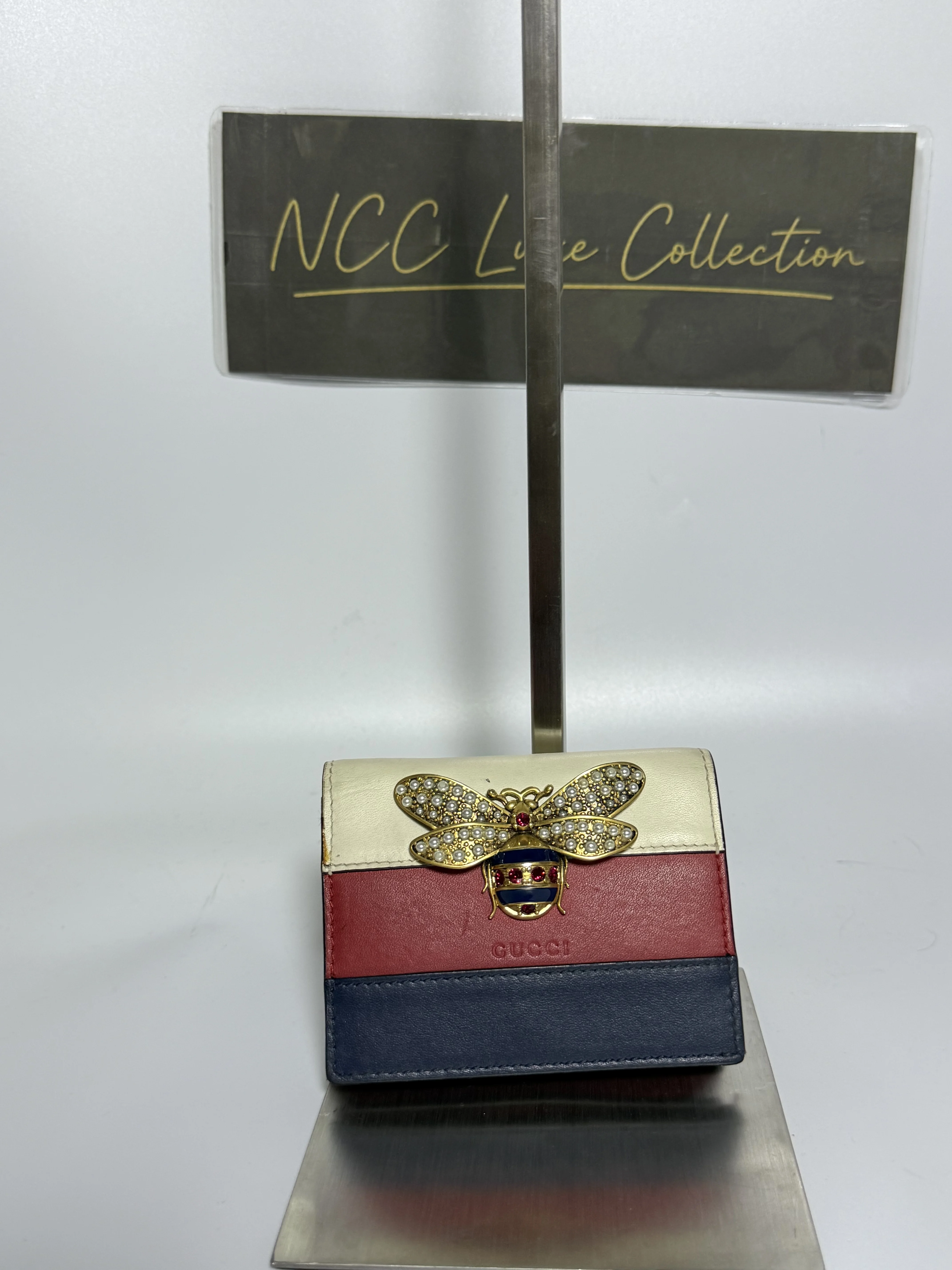 Gucci Queen Margaret Card Case Wallet