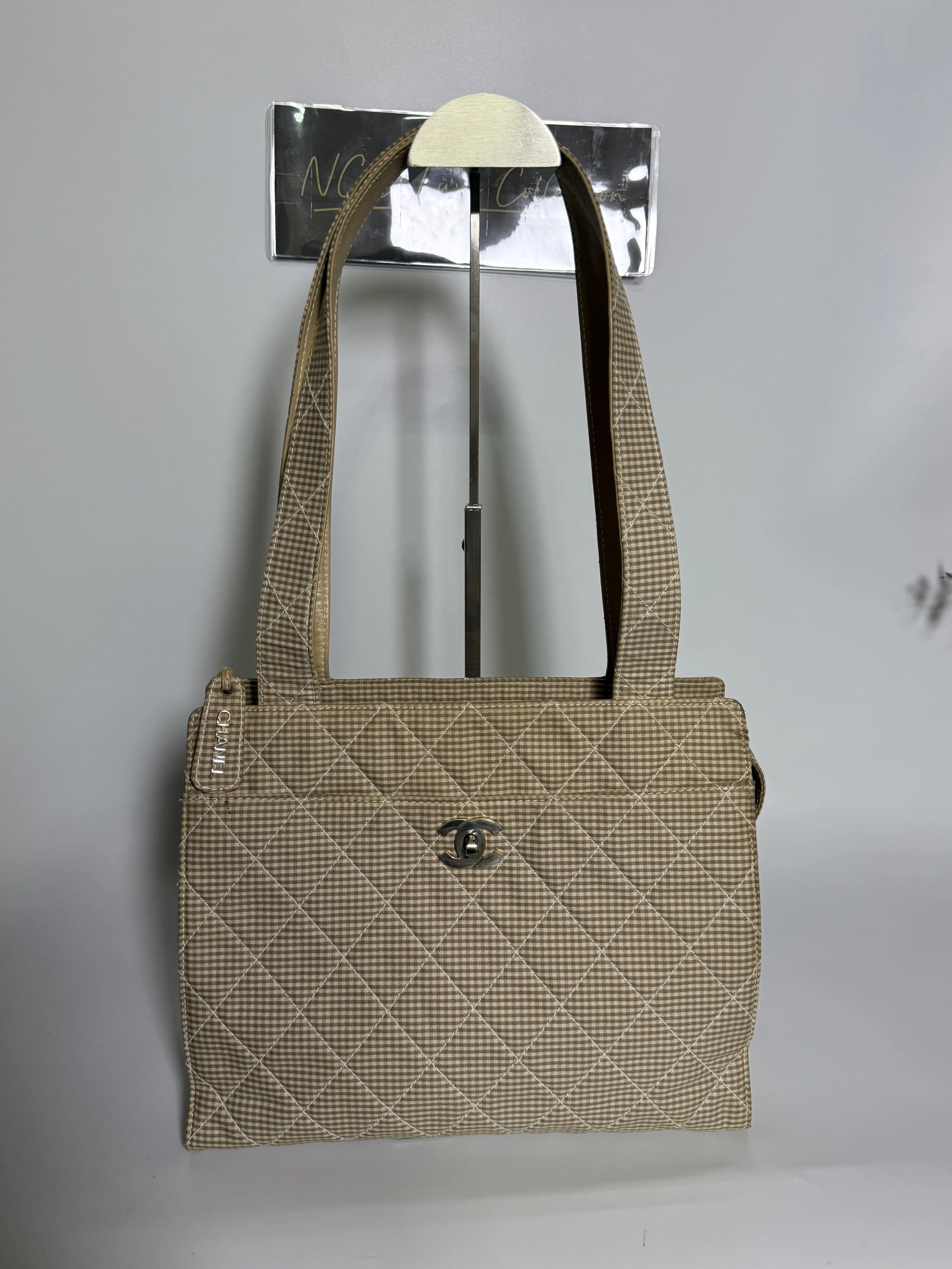 Chanel Tote Quilted Canvas