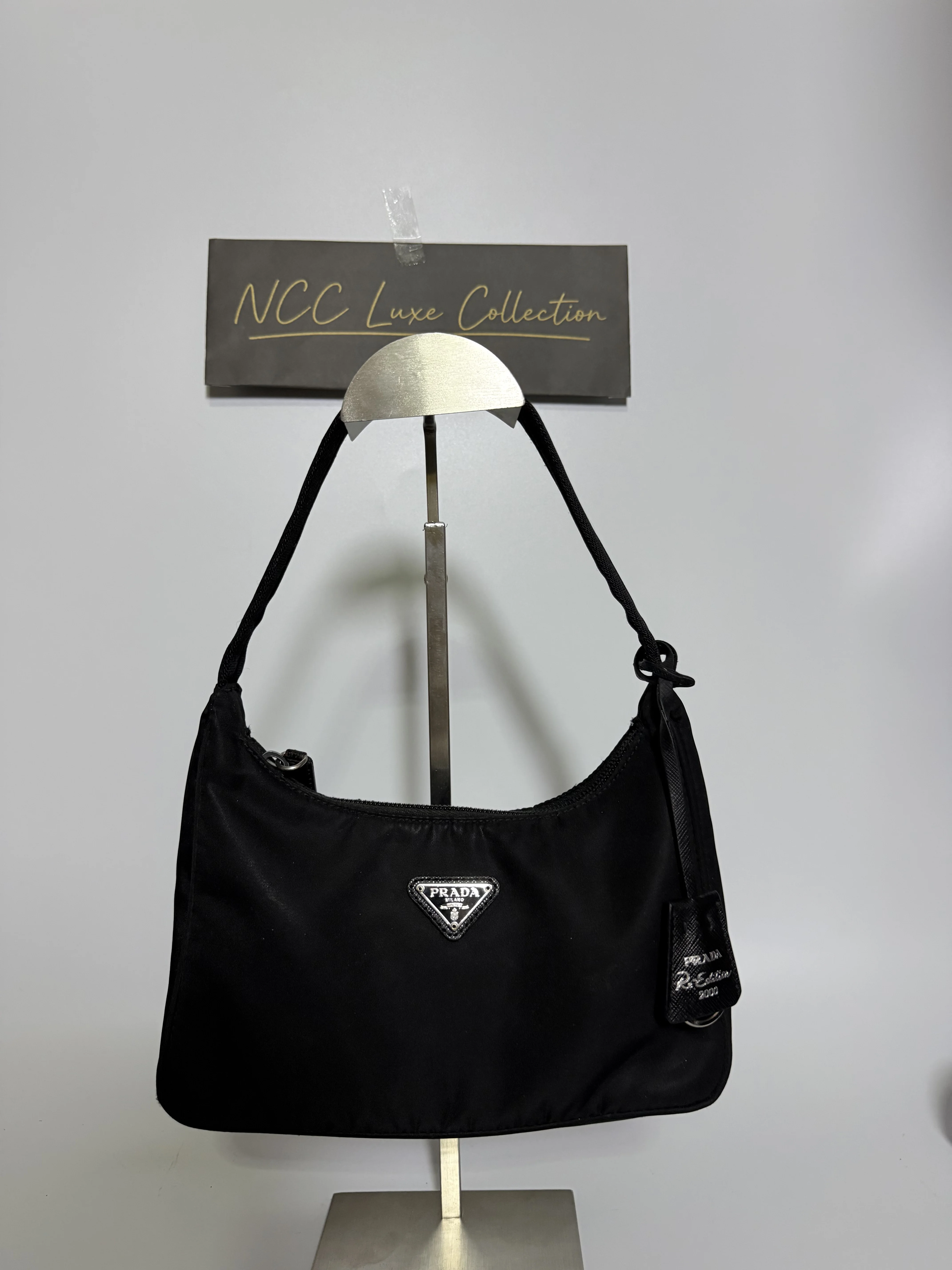 Prada Re Edition 2000 Black Nylon Mini Bag