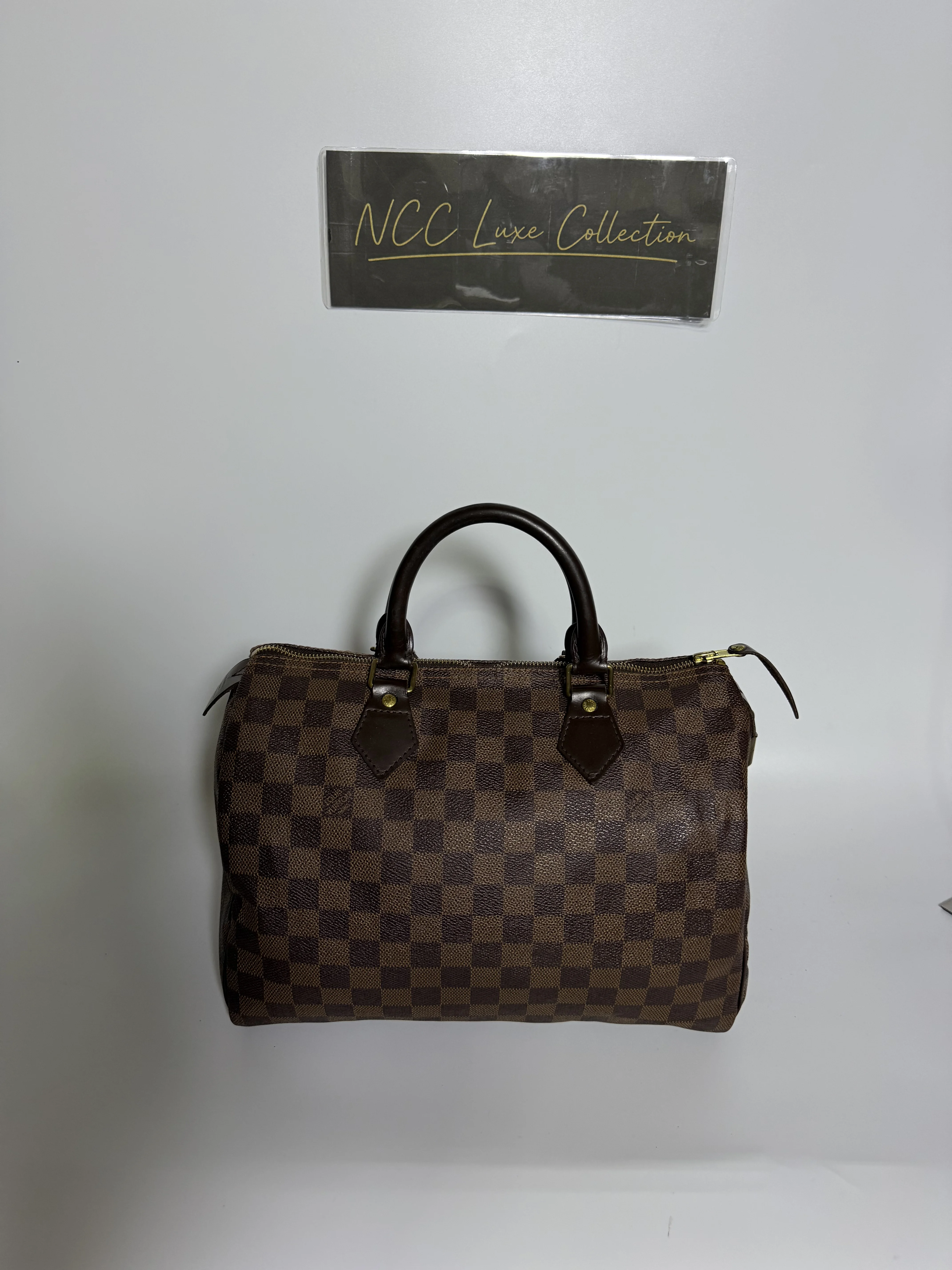 Louis Vuitton Speedy 35 Damier Ebena
